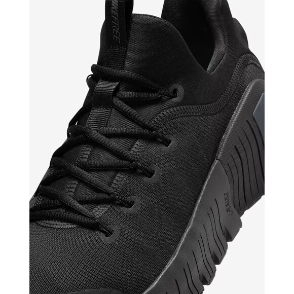 Nike Free Metcon 6 Triple Black Anthracite FJ7127-003 Men's Size 9.5 - Picture 6 of 7